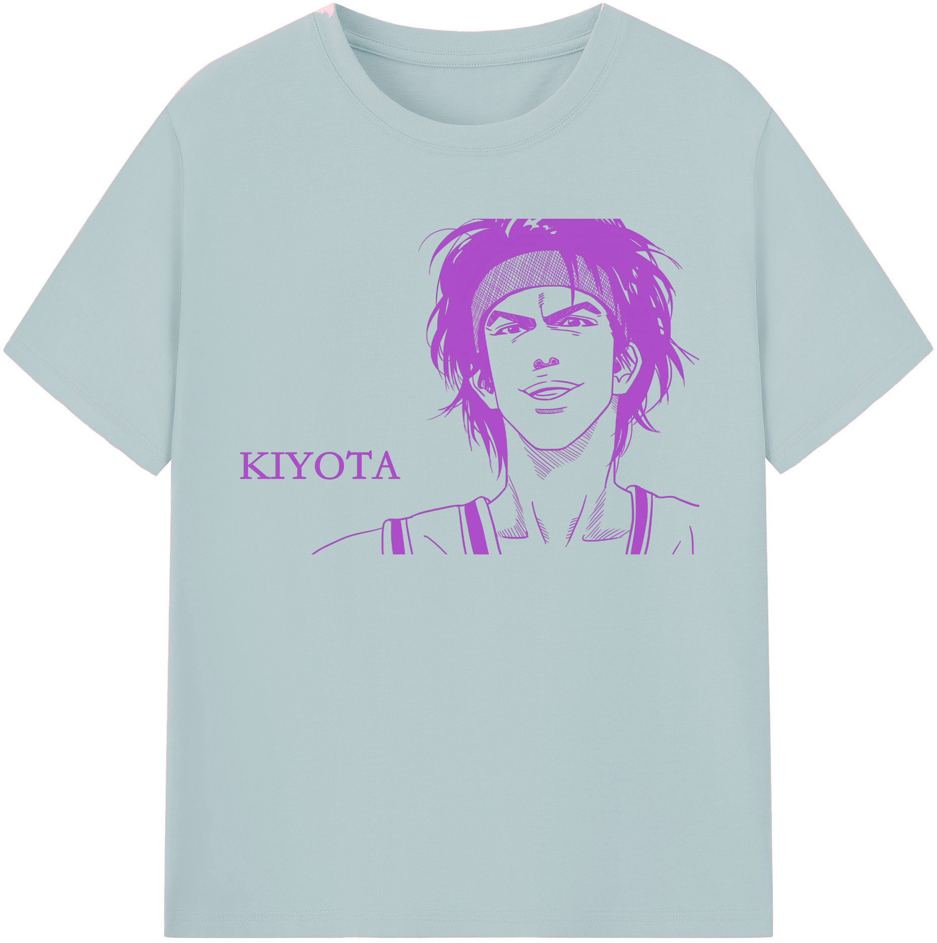 SLAM DUNK／スラムダンク 綿100％半袖Tシャツ（フロントプリント）